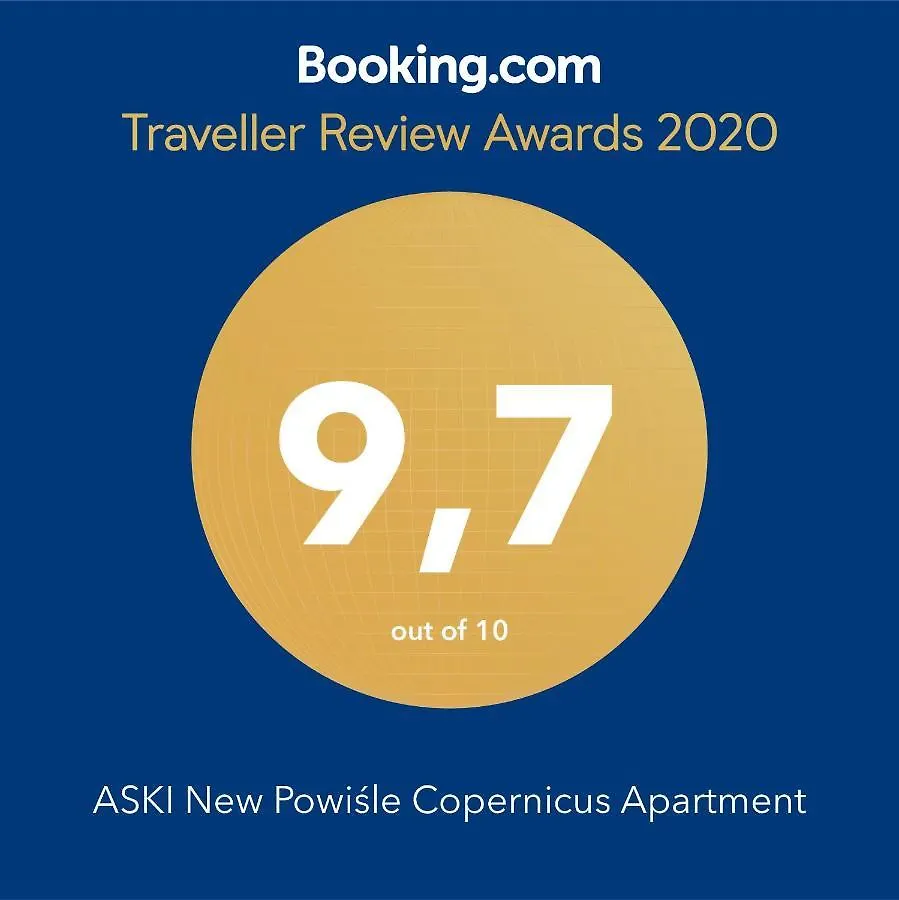 Aski New Powisle Copernicus Apartment Warsaw 0*,  Poland